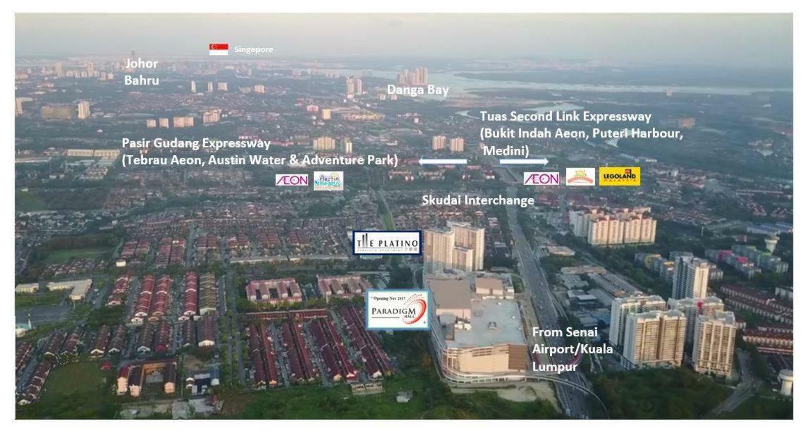 Johor Bahru Paradigm Leplatino Homestay Екстер'єр фото